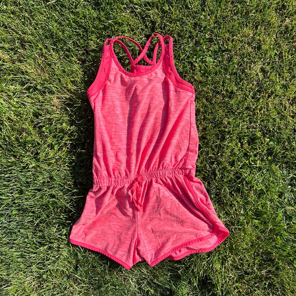 Soft athletic romper